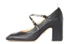 Buy (W) Thom Browne Mary Jane 'Kulit Pebble Hitam' FFH219A06257001