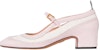 (W) Thom Browne Mary Jane 'Pink Fesyen Tumit Tinggi' FFH068A00198640