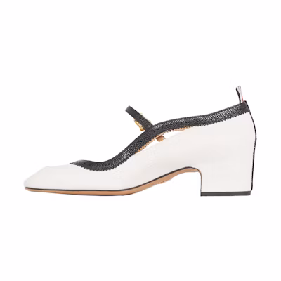 (W) Thom Browne Mary Jane 'White'