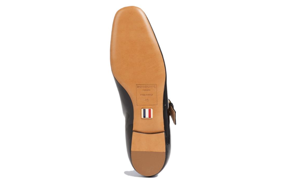 Shop (Women) Thom Browne Mary Jane Flat 'Patent Black' FFF090A00216001