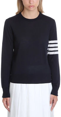 (W) 톰브라운 메리노 울 스트라이프 니트 스웨터 그레이 긴팔. FKA280A-Y1014-035 Purchase (W) 톰브라운 메리노 울 스트라이프 니트 스웨터 그레이 긴팔. FKA280A-Y1014-035