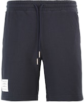 (Women) Thom Browne Mid-Rise Sports Shorts Deep Navy Blue. FJQ059A-06931-415 (Women) Thom Browne Mid-Rise Sports Shorts Deep Navy Blue. FJQ059A-06931-415