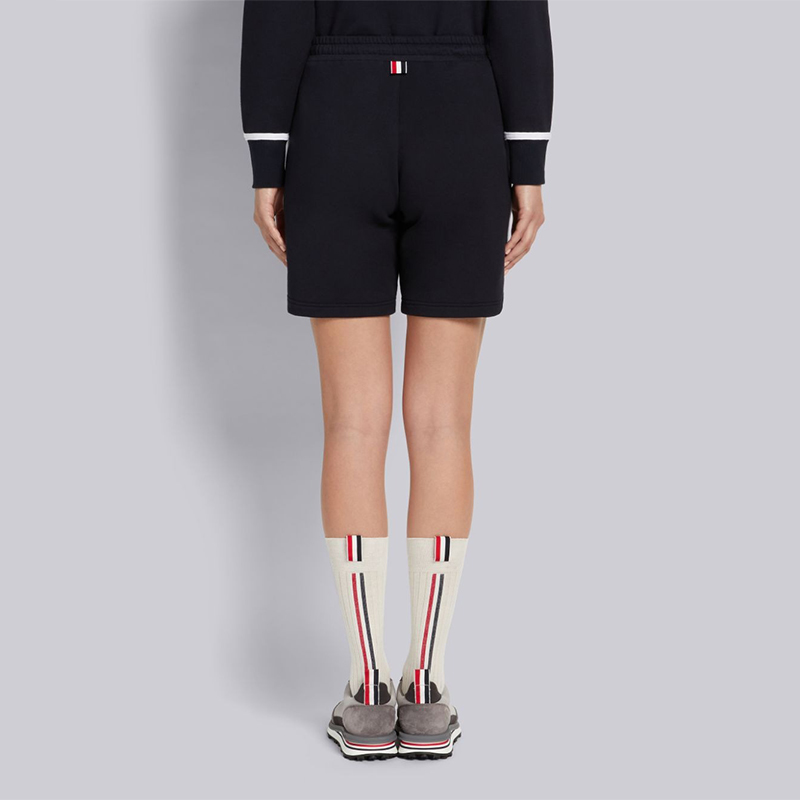 Sizing (W) Thom Browne Shorts Deportivos Azul Marino Oscuro Talle Medio. FJQ059A-06931-415