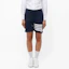 Details for (W) Thom Browne Navy Drawstring 4-Bar Bermuda Celana Pendek Santai. FJQ056A-00535-415