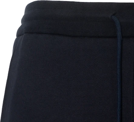 (W) Thom Browne Navy Drawstring 4-Bar Bermuda Celana Pendek Santai. FJQ056A-00535-415 Sizing (W) Thom Browne Navy Drawstring 4-Bar Bermuda Celana Pendek Santai. FJQ056A-00535-415