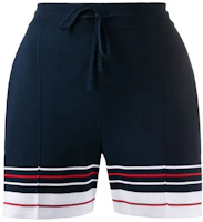 Order (W) Thom Browne 海軍藍條紋抽繩短褲 FKQ003A-Y5501-415