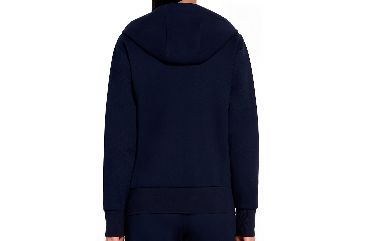 Lookbook (W) 톰브라운 네이비 포바 지퍼 후드 드로스트링付き FJT127A-03034-415