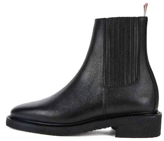 women-thom-browne-pebble-grain-leather-chelsea-boot-black-ffb-111-b06257001