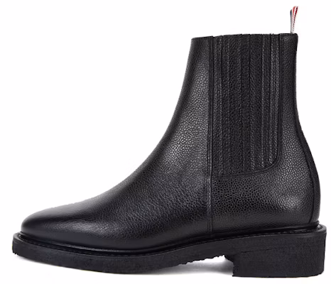 (W) トムブラウン ペブルレザー チェルシーブーツ (黒) FFB111B06257001 Buy (W) トムブラウン ペブルレザー チェルシーブーツ (黒) FFB111B06257001