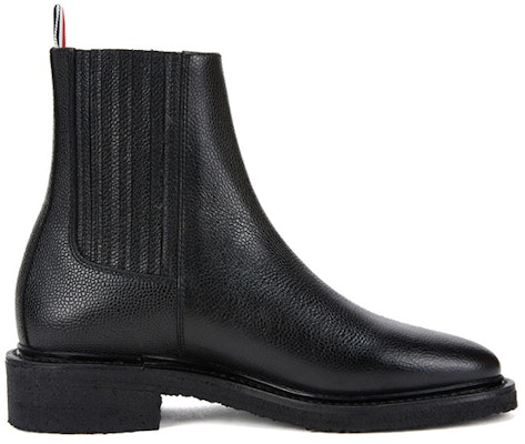 (Women) Thom Browne Pebble Grain Leather Chelsea Boot 'Black' FFB111B06257001 Order (Women) Thom Browne Pebble Grain Leather Chelsea Boot 'Black' FFB111B06257001