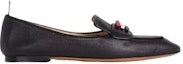 Order (W) Thom Browne Kasut Loafer Kulit Pebble Grain 'Hitam' FFF105A06257001