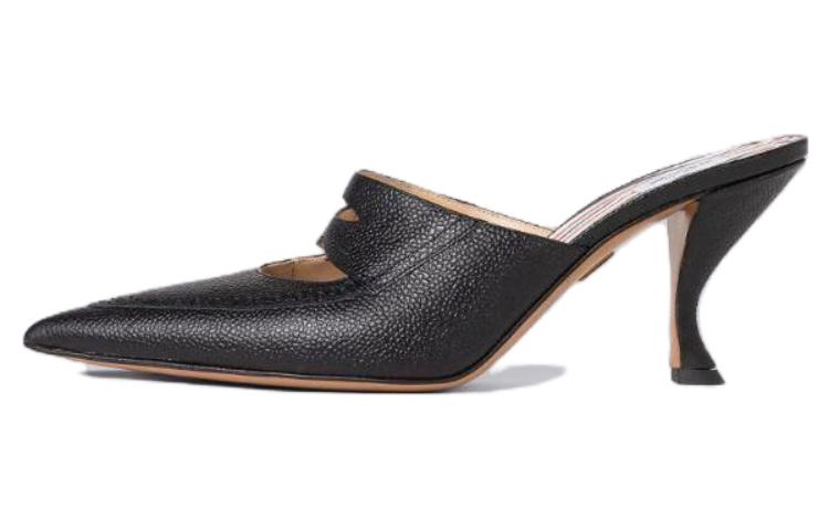 (Women) Thom Browne Penny Loafer Mules 'Black' FFH256A06257001