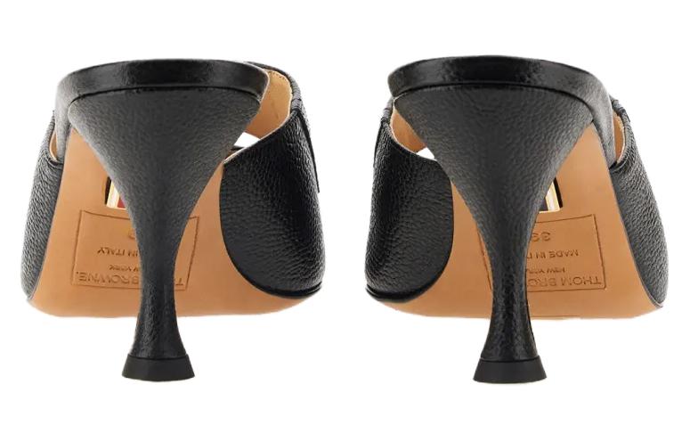 Shop (W) Thom Browne Penny Loafer Mule 'Hitam' FFH256A06257001