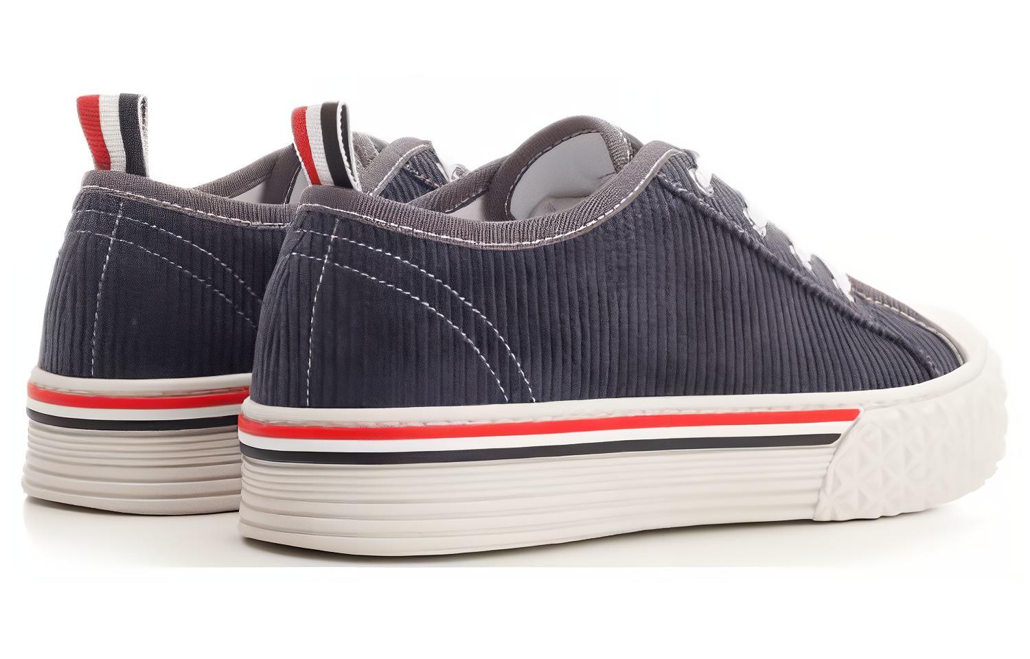 (W) Thom Browne Platform Lace-Up Sneaker 'Blue White' 圖 4