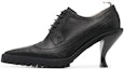 Buy (W) Thom Browne Kasut Tumit Tinggi Bertali Hujung Runcing 'Hitam' FFH224A06257001