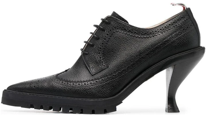 (Women) Thom Browne Pointed Toe Lace-Up Stiletto 'Black' FFH224A06257001 Buy (Women) Thom Browne Pointed Toe Lace-Up Stiletto 'Black' FFH224A06257001