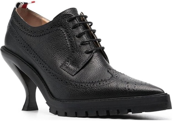 (Women) Thom Browne Pointed Toe Lace-Up Stiletto 'Black' FFH224A06257001 Order (Women) Thom Browne Pointed Toe Lace-Up Stiletto 'Black' FFH224A06257001