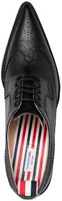 (Women) Thom Browne Pointed Toe Lace-Up Stiletto 'Black' FFH224A06257001 Lookbook (Women) Thom Browne Pointed Toe Lace-Up Stiletto 'Black' FFH224A06257001