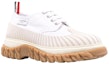 Order (W) Thom Browne Kasut Rendah Getah Cap-Toe 'Putih' FFD105A01588100