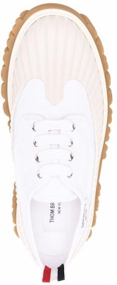 (Women) Thom Browne Rubber Cap-Toe Low Top 'White' FFD105A01588100 Shop (Women) Thom Browne Rubber Cap-Toe Low Top 'White' FFD105A01588100