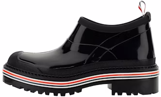 (Women) Thom Browne Rubber Fashion Slip-On Boot 'Black' FFB171A05690001 (Women) Thom Browne Rubber Fashion Slip-On Boot 'Black' FFB171A05690001