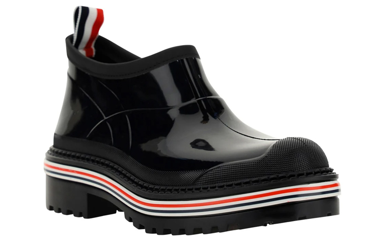 Order (W) Stivale Slip-On in Gomma Thom Browne ''Nero'' di Moda FFB171A05690001