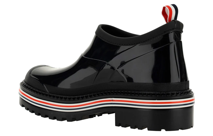 Lookbook (W) Stivale Slip-On in Gomma Thom Browne ''Nero'' di Moda FFB171A05690001