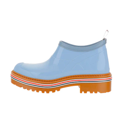 (W) Thom Browne Rubber Slip-On Bootie 'Blue'