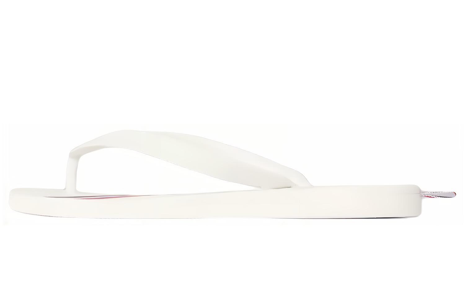 (Women) Thom Browne Rubber Stripe Flip-Flops 'White' FFF110A05690100