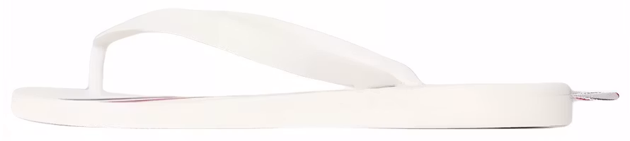 (Women) Thom Browne Rubber Stripe Flip-Flops 'White' FFF110A05690100 (Women) Thom Browne Rubber Stripe Flip-Flops 'White' FFF110A05690100