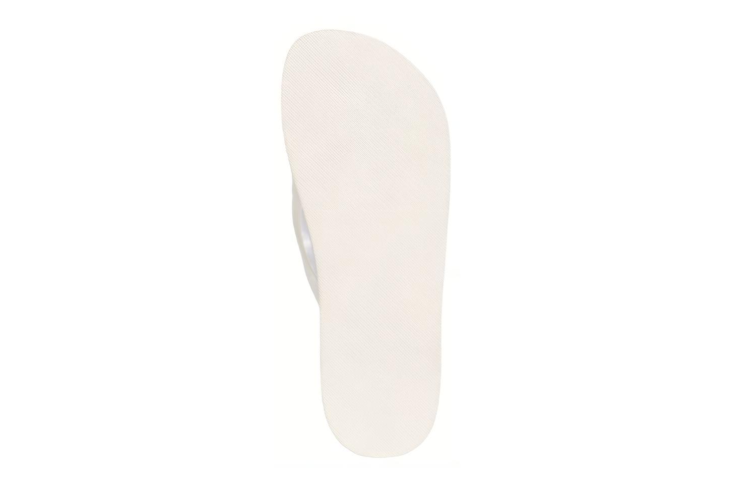 (W) Thom Browne Rubber Stripe Flip-Flops 'White' 圖 5