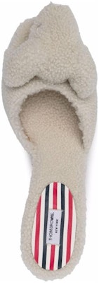 (Women) Thom Browne Sheepskin Mule 'White Round Toe Stiletto' FFF129AL0010100 Shop (Women) Thom Browne Sheepskin Mule 'White Round Toe Stiletto' FFF129AL0010100