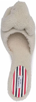 (Women) Thom Browne Sheepskin Mule 'White Round Toe Stiletto' FFF129AL0010100 Shop (Women) Thom Browne Sheepskin Mule 'White Round Toe Stiletto' FFF129AL0010100