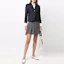 Lookbook (Women) Thom Browne Single-Breasted Short Suit Jacket Deep Blue FBC010V-00626-415