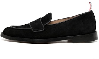 (Women) Thom Browne Slip-On 'Black Velvet' FFF123A03050001 (Women) Thom Browne Slip-On 'Black Velvet' FFF123A03050001