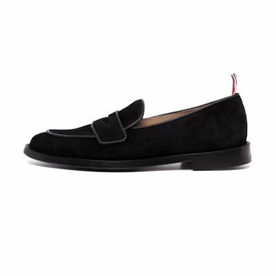 (W) Thom Browne Slip-On 'Black Velvet'