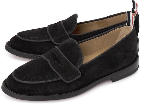 (Women) Thom Browne Slip-On 'Black Velvet' FFF123A03050001 Purchase (Women) Thom Browne Slip-On 'Black Velvet' FFF123A03050001