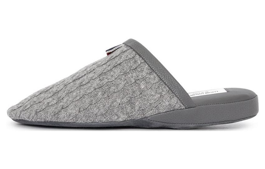 (W) Thom Browne Slip-On Round-Toe Mule 'Fashion Grey'