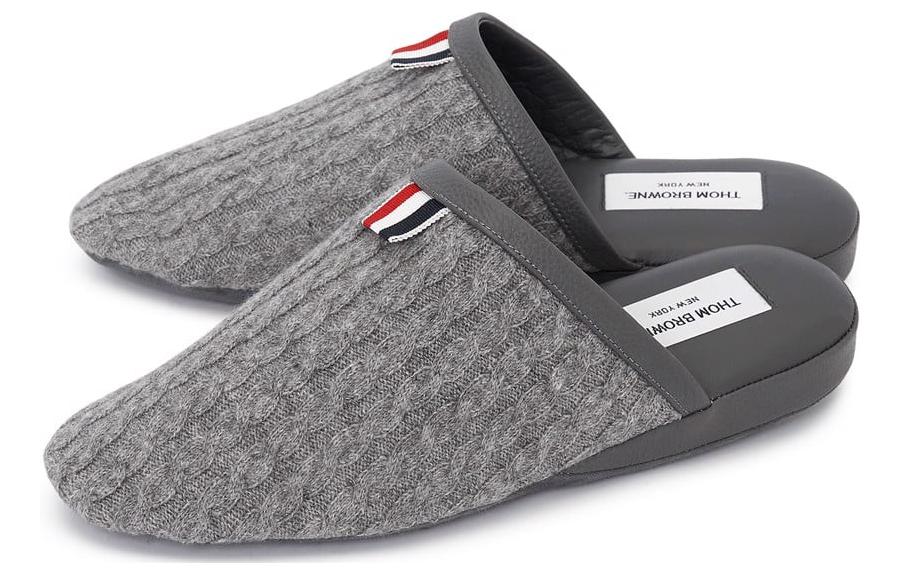 (W) Thom Browne Slip-On Round-Toe Mule 'Fashion Grey' 圖 3