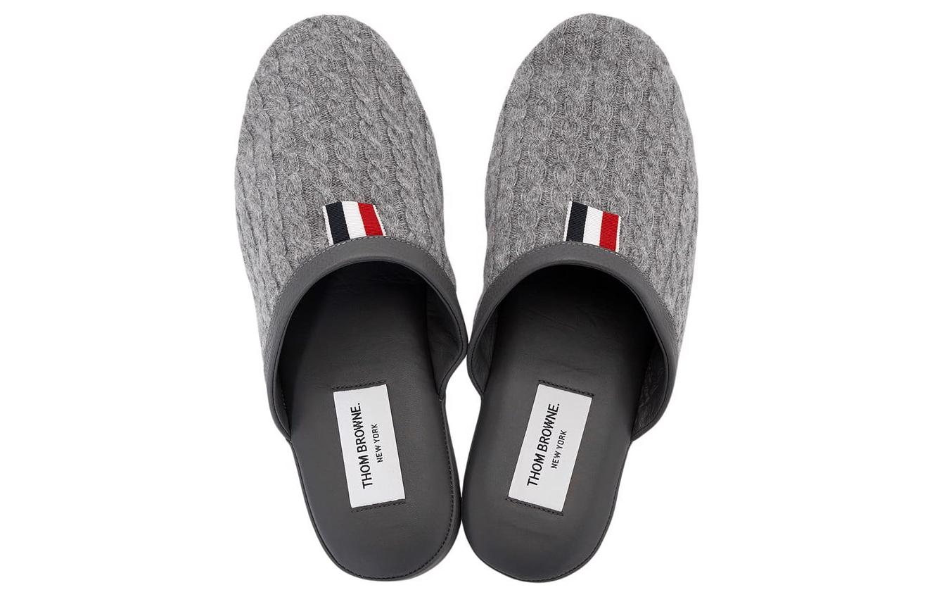 (W) Thom Browne Slip-On Round-Toe Mule 'Fashion Grey' 圖 4