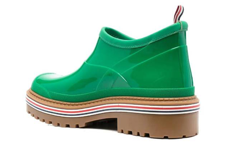 Purchase (W) 톰브라운 그린 에나멜 슬립온 숏부츠 FFB171A05690330