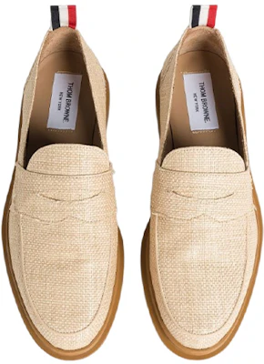 (W) Thom Browne Slip-On Sneaker 'Beige' Pria Wanita FFF087AF0248255 Lookbook (W) Thom Browne Slip-On Sneaker 'Beige' Pria Wanita FFF087AF0248255