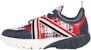 (W) 톰브라운 네이비 레드 화이트 블루 체크 스니커즈 (Tom Browne Navy Red White Blue Check Sneakers) FFD045A06149960