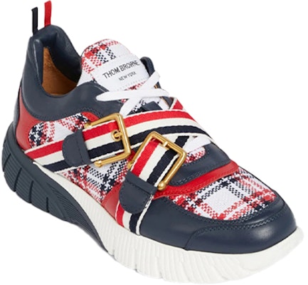 (W) 톰브라운 네이비 레드 화이트 블루 체크 스니커즈 (Tom Browne Navy Red White Blue Check Sneakers) FFD045A06149960 Lookbook (W) 톰브라운 네이비 레드 화이트 블루 체크 스니커즈 (Tom Browne Navy Red White Blue Check Sneakers) FFD045A06149960