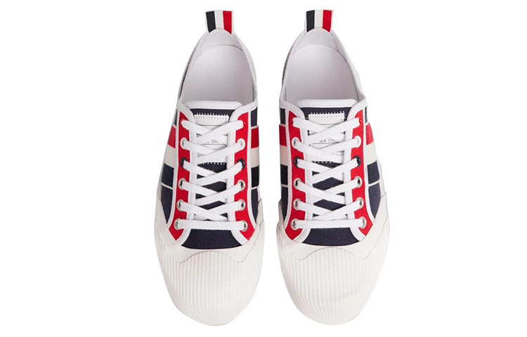 (W) Thom Browne Sneaker 'Navy Red White Triple Stripe' 圖 4