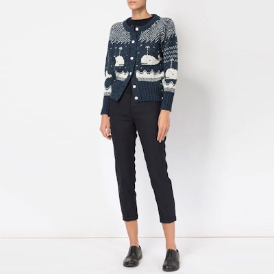 (W) 汤姆布朗 纯色羊毛低腰休闲裤 FTC025A-00473-415 Lookbook (W) 汤姆布朗 纯色羊毛低腰休闲裤 FTC025A-00473-415