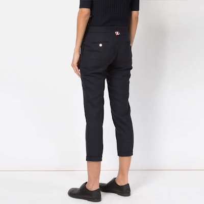 (W) 汤姆布朗 纯色羊毛低腰休闲裤 FTC025A-00473-415 Shop (W) 汤姆布朗 纯色羊毛低腰休闲裤 FTC025A-00473-415