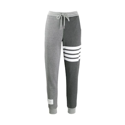 (Women) THOM BROWNE Solid Striped Knit Sweatpants . FJQ001F-00535-982