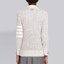Purchase (W) Thom Browne SS21 Sweater Merino Cotton Crewneck Garis Abu-Abu Muda. FKA313A-Y9001-055