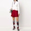 Lookbook (W) THOM BROWNE SS21 Celana Pendek High Waist Belt Merah Wanita. FTC363T-03793-600